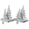 Northlight Set of 2 Silver Christmas Tree Stocking Holders 5.75" - 4 of 4