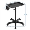 Yaheetech Professional Salon Hair Instrument Tray Rolling Trolley Cart - 3 of 4