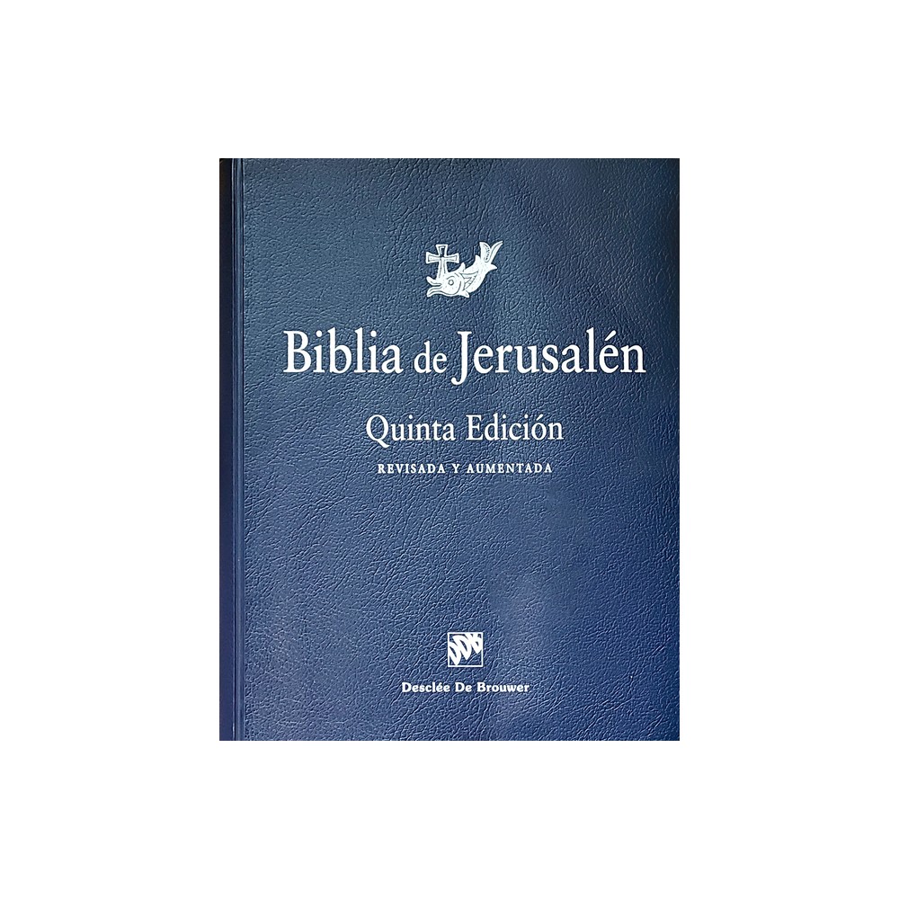Biblia de Jerusalén 5th Edición - by Various (Leather Bound)