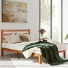CAVINAS Solid Wood Platform Bed with Headboard,Heavy-Duty Bed Frame with 1000lbs Capacity for Adults and Kids - 2 of 4