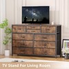 Dresser for Bedroom, Wide Dressers & Chest of Drawers for Closet, 47 inch TV Stand with Big Storage - 2 of 4