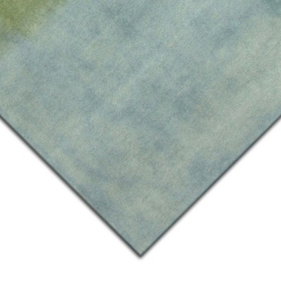 Harmony Stripe Hand-Tufted Wool Rug in Blue - 42" x 66"