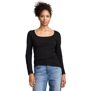 Jockey Women's Organic Cotton Stretch Long Sleeve Top - 1 of 3