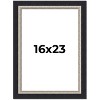 PosterPalooza | Embellished Black Picture Frame - UV Acrylic, Foam Board Backing, Hanging Hardware - 2 of 4