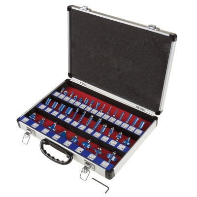 Fleming Supply 1/4-in. Shank Router Bit Set - 35 pieces