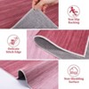 Large Machine Washable Area Rugs 8x10 Modern Ombre Living Room Rugs with Non-Slip Backing, Non-Shedding Gradient Color Accent Rug - 4 of 4
