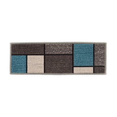 Rugshop Bohemian Design Geometric Non-Slip (Non-Skid) Stair Treads C