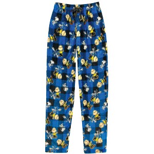Collections Etc Snoopy & Charlie Buffalo Pants - 1 of 4