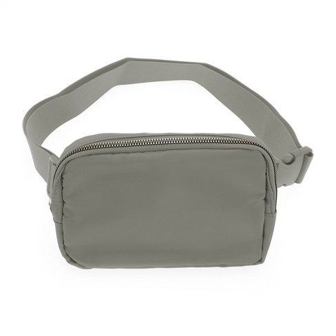 Unique Bargains Solid Color Running Waist Pack Deep Gray 1 Pc Target