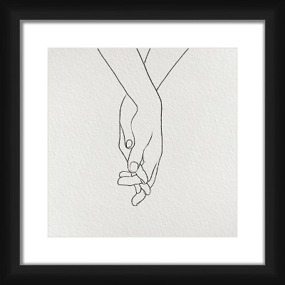 18" x 18" Matted to 2" Union Picture Framed Black - PTM Images