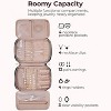 Travel Jewelry Organizer Bag, Portable Storage Case for Necklaces, Earrings, Rings and Bracelets, Black - 3 of 4