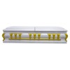 Deluxe White Casket for WWE & AEW Wrestling Action Figures [Loose, No Base] - 3 of 4