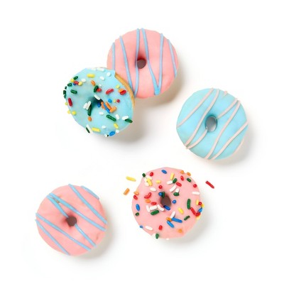 Summer Unicorn Iced Mini Donuts - 8oz/12ct - Favorite Day™