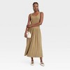Women's Drop Waist Knit Midi Slip Dress - Universal Thread™ - 3 of 3