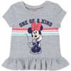 Mickey Mouse & Friends Minnie Mouse Girls Graphic T-Shirts and Shorts - 3 of 4