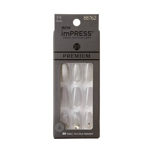 KISS Products colorFX by imPRESS Press-On Fake Nails - Short Squoval - Legacy - 30ct - 1 of 4