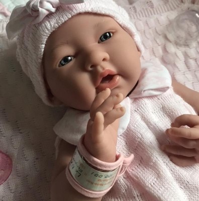 Boneca Bebê Reborn Julie JC Toys La Newborn Pretty in Pink 38 cm - Miami  Outlet Importados