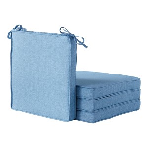 18in Square Outdoor Chair Pad Set of 4 - 1 of 4