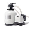 Intex 3000 GPH Sand Filter Pool Pump with Built-In Timer and Plunger Valve Set with Replacement Part (2 Pack) for Above Ground Outdoor Swimming Pools - 2 of 4