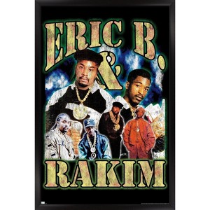 Trends International Eric B. & Rakim - Bootleg Framed Wall Poster Prints - 1 of 4