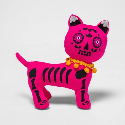 Día de Muertos Plush Cat Decorative Figurine - Designed with Luis Fitch