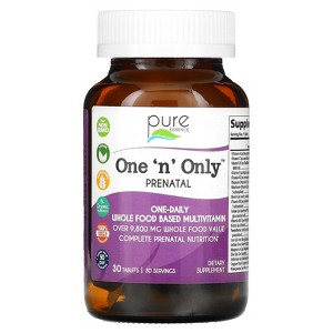Pure Essence One 'n' Only PreNatal, 30 Tablets - 1 of 3