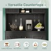 Bella Depot Farmhouse Kitchen Cabinet with Storage,Bar Cabinet with Drawers Shelves and Cabinets - 3 of 4
