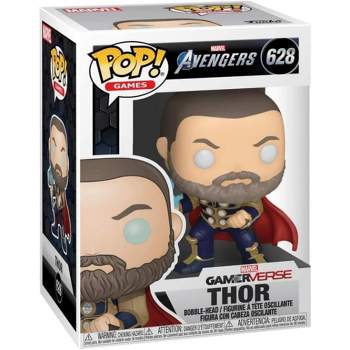 Funko POP Marvel: Avengers Game-Thor with Lightning Hammer