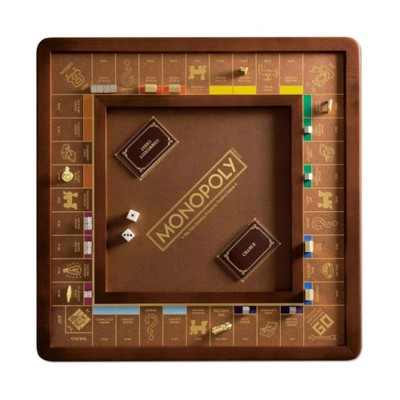 Probe Hues Faux-Leather Monopoly Game Set