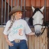 Simply Sage Market Women's Coquette Nashville Girly Short Sleeve Garment Dyed Tee - 2 of 3