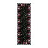 Christmas Washable Rugs for Living Room, Christmas Rugs with Xmas Tree Snowflake Pattern, Foldable Plaid Accent Rug, Soft Low Pile Carpet - 2 of 4