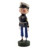Lori Mitchell 6.5 Inch Lil' Marine Soldier Dress Blues Patriotic Figurines - 2 of 3