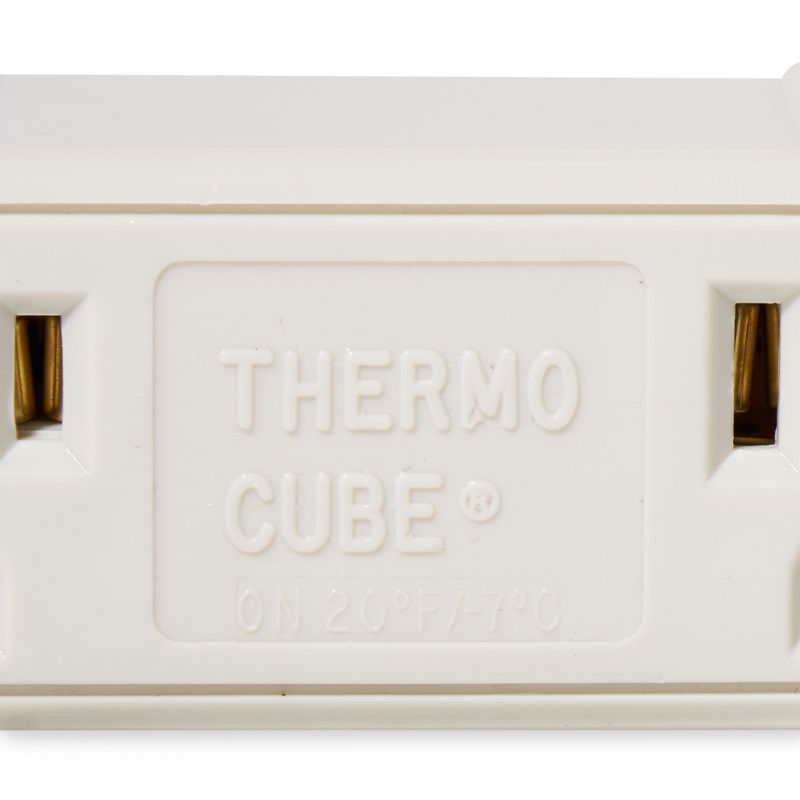 Farm Innovators TC-2 Thermo Cube Cold Weather Automatic Thermostatically Controlled Double Outlet with 20 Degree Fahrenheit Auto On/Off, 4 of 7