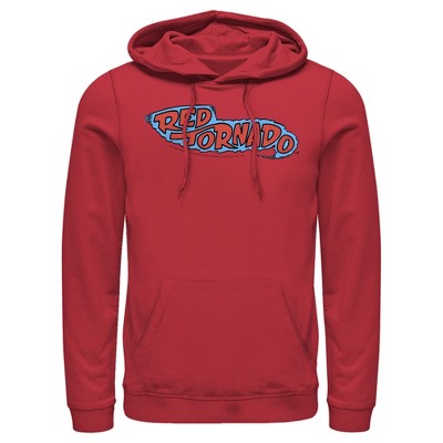 Men's Justice League Tornado Logo Pull Over Hoodie