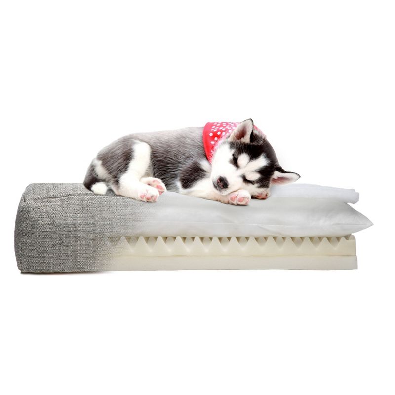 Club Nine Pets Metro Orthopedic Dog Sofa Bed - Charcoal Gray - M, 5 of 8