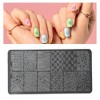 Unique Bargains Colorful Nail Art Stamp XY-Z007 Silver Tone 1 Pc - 3 of 4