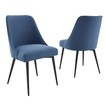 18" Set of 2 Colfax Side Chairs - Steve Silver