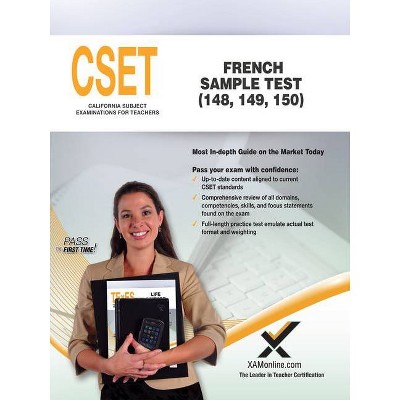 Cset French Sample Test (148, 149, 150) - by  Sharon A Wynne (Paperback)