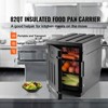 VEVOR Insulated Food Pan Carrier, 82 Qt Hot Box for Catering, LLDPE Food Box Carrier with Double Buckles, Front Loading Food Warmer for Restaurant - 3 of 4