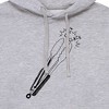Men's - Instant Message - Clack Clack Graphic Fleece Pullover Hoodie - 2 of 4