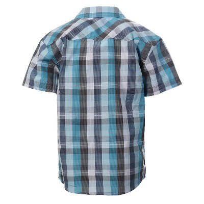 Gioberti Boy's Long Sleeve Dress Shirt with Zippered Tie, Bow Tie, and Handkerchief Set