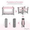 MYKKO Pack n Play Dome LX Playard with Baby Bassinet, Lightweight Portable Crib, Push-Button Fold Travel Crib, Redmond, Convertible - 4 of 4