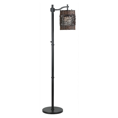 floor lamp outdoor lamps kenroy bronze rubbed oil indoor lighting brent ceiling omari standing light fan patio finish table target