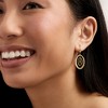 Ross-Simons Italian 10kt Yellow Gold Curvy Concentric Oval Drop Earrings - 2 of 3