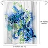 Americanflat 71" x 74" Shower Curtain, Sea Turtles 1 by Suren Nersisyan - 2 of 4