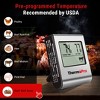 ThermoPro TP16W Digital Meat Cooking Smoker Kitchen Grill BBQ Thermometer with Large LCD Display - 2 of 4