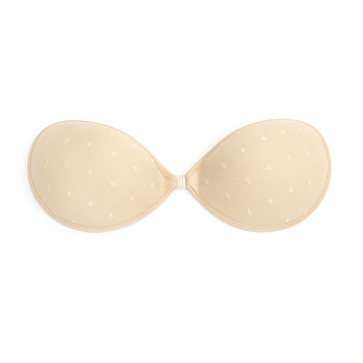 Dritz B Cup Adhesive Strapless Backless Bra Nude: Sticky Bra, Silicone Stick On, Pasties, Hand Wash, Line Dry - thumbnail 2