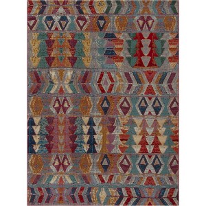 Unique Loom    Outdoor Modern Tamarindo Area Rug - 1 of 4