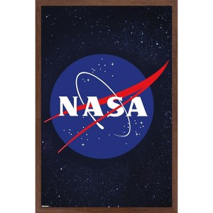 Trends International NASA - Portrait Logo Framed Wall Poster Prints - 1 of 4