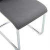 Upholstered Dining Chairs Set of 4, Dining Chair with Metal Legs, Upholstered Dining Chairs Set - 2 of 4